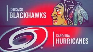 GAME RECAP: CHICAGO BLACKHAWKS VS CAROLINA HURRICANES 10/26/19