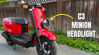 Upgrade Your Yamaha C3 Scooter! Installing the C3 Minion LED Headlight Kit [Easy Steps]