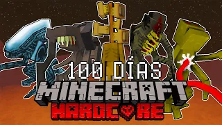 SOBREVIVÍ 100 días en MARTE en Minecraft HARDCORE y esto es lo que pasó... MINIPALAKY