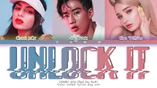 CHARLI XCX - ‘UNLOCK IT (feat. Kim Petras & Jay Park)’ (Color coded lyrics eng sub)