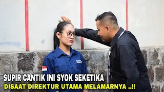 SUPIR WANITA INI TERKEJUT SAAT MENDENGAR ATASANNYA MELAMARNYA TERNYATA DIA TEMAN MASA KECILNYA