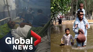 Pakistan floods: Hundreds die as malaria, other diseases tear through country