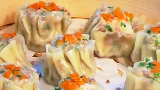 샤오마이 (새우 돼지고기 딤섬) 만들기 (how to make siu mai)