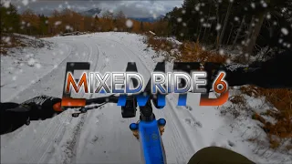 E-MTB Mixed Ride 6 (First Snow) | Cube Stereo Hybrid 140 | 2K 60fps