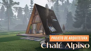 Projeto Casa de Campo | Chalé Alpino