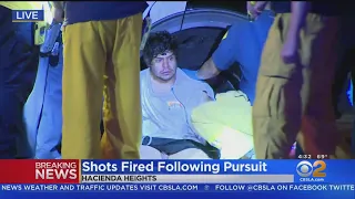 Pursuit With U-Haul Truck Ends With Shots Fired In Hacienda Heights