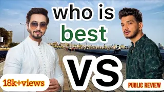 MUNAWAR FAROOQI VS MR FAISU  2024 || PUBLIC REVIEW WHO IS BEST #munawarfaruqui #mrfaisu