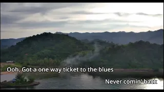 Tanja Thomas - One Way Ticket (To The Blues) [Lyrics with Karaoke version]