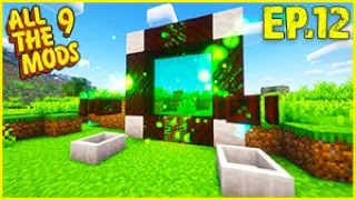 ATM 9 - Ep 12: Exploring The Power Of Flower With Botania!