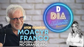 Entrevista: Moacyr Franco se emocionou em bate-papo no D Dia. Confira!