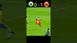 Brazil vs Morocco 2023 Friendly match highlights #viral #football #shorts #youtubeshorts