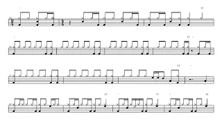 Dave Grusin -Rag Bag | Drum Score, Drum Sheet Music