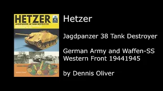 Book Review: Hetzer - Jagdpanzer 38 Tank Destroyer