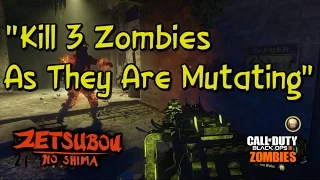 Black Ops 3 Zombies - "Kill 3 Mutating Zombies" [EASY] Challenge/Trial Guide! (Zetsubou No Shima)