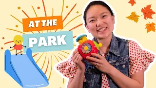 Learn English and Cantonese at the Park | Baby & Toddler Educational Video