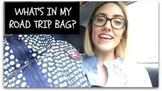 WHAT'S IN MY ROAD TRIP BAG? (THE ESSENTIALS) | Katie Carney