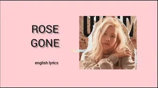 [1 HOUR] Rose (Blackpink) ~ Gone English Lyrics/가사