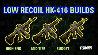 Low Recoil HK416 Builds | Escape From Tarkov | V-Play | 12.8