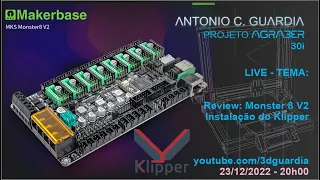 REVIEW: MKS Monster 8 V2 - Instalando o Klipper