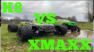 **TRaxxAS Xmaxx__VS__Arrama Kraton 8s **1st Heads up run on the channel for 2021!