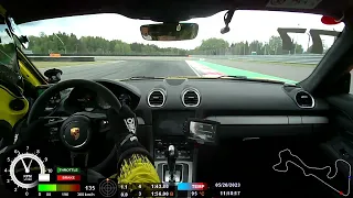 A052 vs CUP2 Porsche Cayman 718 GT4 Moscow raceway GP10