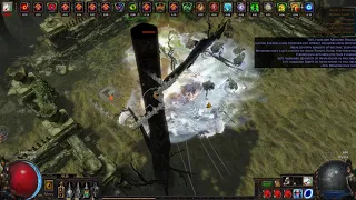 Path of Exile 3.4 Delve - 38sec shaped burial chambers full mf