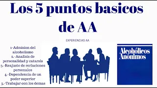 Los 5 puntos básicos de AA / Bill Wilson