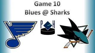 November 4th, 2021 Blues @ Sharks Review