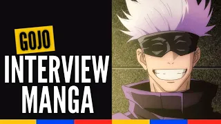 Gojo - Interview Manga : T'as déjà géré une fangirl ? Kakashi plus fort que toi ?...