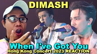 Dimash - When I've Got You - Hong Kong Concert 2023 REACTION