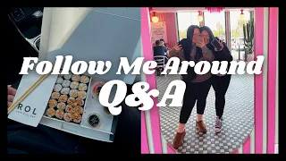 vlog + Q&A 🌷 my FIRST break up, eating sushi, healing era, apartment talk