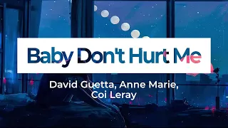 David Guetta, Anne Marie, Coi Leray - Baby Don't Hurt Me (Bass)