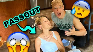 Having an Allergic reaction then *PASSING OUT* Prank