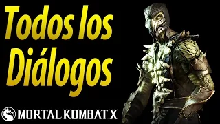 Mortal Kombat X | Español Latino | Todos los Diálogos | Reptile | Xbox One |