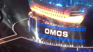4/10/2021 WWE Wrestlemania 37 Night One (Tampa, FL) - AJ Styles & Omos Entrance
