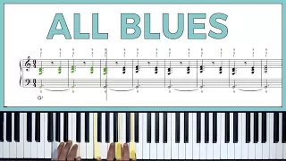 How to play 'All Blues' by Miles Davis on the piano -- Playground Sessions