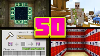 50 RZECZY, których MOGŁEŚ nie WIEDZIEĆ o Minecraft | #3