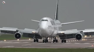 IRON MAIDEN ED Force One Landing For Download At East Midlands Airport - AIRSHOW WORLD