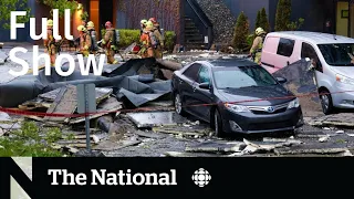 CBC News: The National | Deadly spring storm, Monkeypox, Bruny Surin