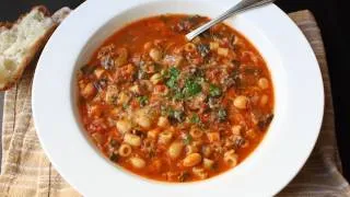 Minestrone Soup Recipe - Italian Vegetable and Pasta Soup