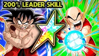 100% 23RD WT GOKU + STR KRILLIN ROTATION SHOWCASE! Dragon Ball Z Dokkan Battle