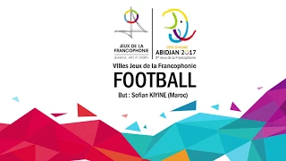 But de Sofian KIYINE (Maroc - Côte d'Ivoire) | VIIIes Jeux de la Francophonie, Abidjan 2017
