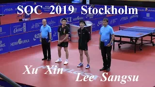 Xu Xin vs Lee Sangsu   SOC 2019