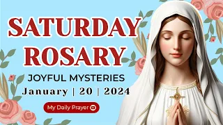 ROSARY TODAY 🌺 JOYFUL  MYSTERIES 🌺 JANUARY 20, 2024 HOLY ROSARY MONDAY | PRAY FOR GOD'S PROTECTION