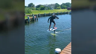 How to: Dock Start on your Foil