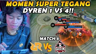 GAME SUPER PENENTUAN UNTUK KE FINAL UPPER!! GILA INI GAME SERU PARAH COY!! - RRQ VS GEEK MATCH 5