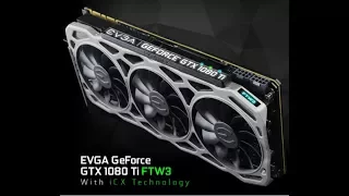 Раскокованная распоковка EVGA icx GTX 1080 TI FTW3