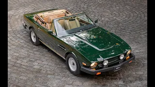 1984 Aston Martin V8 Volante Start Up and Walk Around