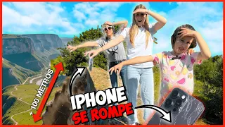 EL ÚLTIMO EN SOLTAR EL IPHONE GANA 1000€ 😱 DANIELA ROMPE SU IPHONE 15! Familia Amiguay