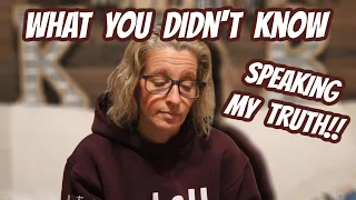 What you DIDN'T KNOW | SPEAKING MY TRUTH! Part 1